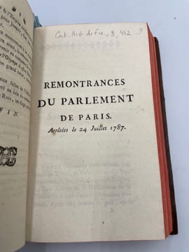 Procès-verbal de ce qui s'est passé à l'assemblée des notables. tenue au Palais des Tuileries, en l'année 1626, sous le règne de Louis XIII. Extrait ...