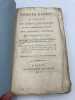 Compte rendu et présenté au Corps législatif. le 1er jour complémentaire de l'an IV [17 septembre 1796], par l'Institut national des sciences et arts, ...