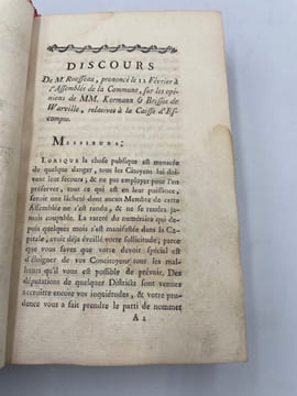 Caisse d'escompte.. [FINANCES]. 