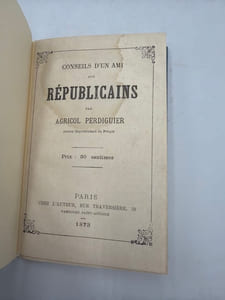 Conseil d'un ami aux Républicains.