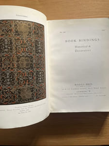 Books bindings :. Historical & decorative