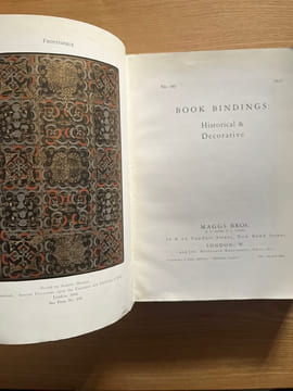 Books bindings :. Historical & decorative. [CATALOGUE] 