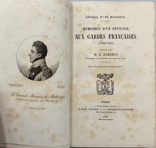 Mémoires d'un officier aux Gardes françaises. (1789-1793). Pub. par M. G. Roberti
