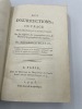 Des Insurrections. ouvrage philosophique et politique, sur les rapports des insurrections avec la liberté et la prospérité des empires. MANDAR ...