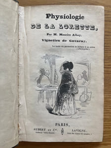 Physiologie de la Lorette. Vignettes de Gavarny (sic)