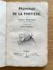 Physiologie de la porti&egrave;re.. ROUSSEAU (James).