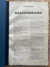Physiologie du réactionnaire.