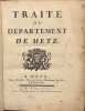 Traité du département de Metz... [STEMER (Nicolas-François-Xavier)].