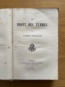 Le Droit des femmes.