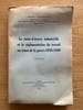 La Main-d'oeuvre industrielle et la r&eacute;glementation du travail au cours de la guerre 1939-1940.. VALENTIN (Henri).
