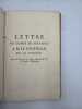 Lettre &agrave; M. Le Couteulx de La Noraye. sur la Banque de Saint-Charles & sur la Caisse-d'escompte. MIRABEAU (Honor&eacute;-Gabriel Riqueti de).