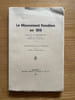 Le Mouvement vend&eacute;en en 1815. Avertissement et pr&eacute;face par le comte de Saint-Saud. QUEYRIAUX (L. F. de).