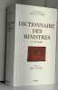 Dictionnaire des ministres de 1789 &agrave; 1989.. Yvert","Antoine de Baecque","Jean Tulard (Beno&icirc;t)