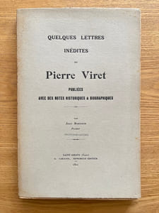 Quelques lettres inédites. Publiées avec des notes historiques et biographiques par Jean Barnaud