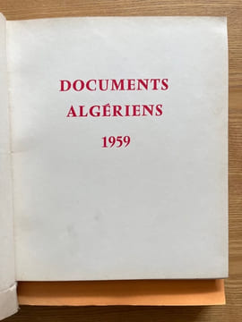 Ensemble de 4 ouvrages.. [ALGERIE] 