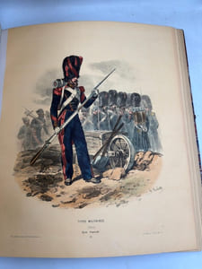 Types militaires du troupier français.