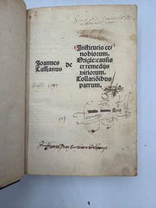 De Institutis Ceneobiorum. Origie : Causis et Remediis vitiorum. Collatioibus Patrum.