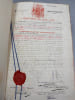 Raccolt&agrave; Daugnon. La Maison V&eacute;rit&eacute; de Saint-Michel et ses alliances. Notes historiques, g&eacute;n&eacute;alogiques et h&eacute;raldiques.. [MANUSCRIT]. 