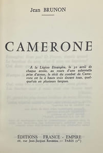 Camerone.