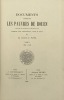 Documents concernant les pauvres de Rouen. (1124-1789), extraits des archives de l'Hôtel-de-Ville. PANEL (G.)