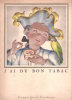J'ai du bon tabac. Menu du diner de gala du lundi 2 mai 1955. Compagnie Générale Transatlantique. Paquebot "ILE-DE-FRANCE". 