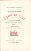 Révolution Française. Lyon en 1792. Notes & documents publiés par Albert Metzger et révisés par Joseph Vaesen.. METZGER (Joseph).