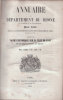Annuaire du département du Rhône et du ressort de la cour impériale pour 1854... Précédé d'une notice historique sur la ville de Lyon et le ...