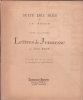 Suite des bois de Ch. BISSON pour illustrer "Lettres de jeunesse" par Léon Bloy.. BLOY (Léon).