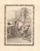 Suite de 15 gravures libres, 24 x 19 cm., montées sur bristol.. MALASSIS (Edmond).