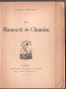 Le Manuscrit du Chanoine. . THEURIET (André). 