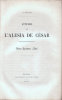 Etude sur l'Alésia de César. Alise - Izernore (Ain).. GRAVOT (A.).