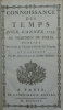 Connoissance des temps pour l'année 1735, au méridien de Paris, publiée par l'ordre de l'Académie Royale des Sciences, et calculée par M. MARALDI. . ...