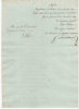 [Manuscrit] - Congé accordé à Mr ALLANIC, Président de la Cour dappel à lIsle de France (actuelle Ile Maurice), par Charles Decaën, Capitaine Général ...