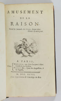 Amusement de la raison