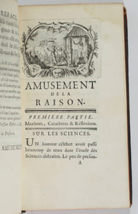 Amusement de la raison