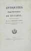 Antiquités anglo-normandes de Ducarel, traduites de l'anglais par A. L. Léchaudé d'Anisy. 1823 [suivi de :] Description de la tapisserie conservée à ...