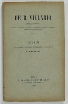 De B. Villario (Balthazar de Villars), Lugdunensi mercatorum praeposito, locumtenente senescalliae generali, Dombensis Parlamenti praeside, thesim ...