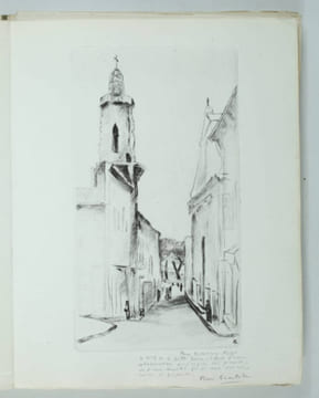 Lettres familières. Aix-en-Provence - Marseille. [Pierre Guastalla] BROSSES (Charles de)