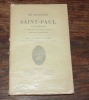 Les antiquités de Saint Paul d'Orléans. D'après des documents inédits. FOULQUES  de VILLARET (Amicie de)