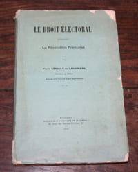 Le droit électoral pendant la révolution française