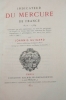 Indicateur du Mercure de France. 1672-1789. Contenant par ordre alphabétique, les noms des personnages sur lesquels on trouve, dans cette collection, ...