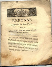 Réponse au précis du sieur Proby pour les sieurs Vial et Brissaud, syndics de la faillite de Joseph Argentier