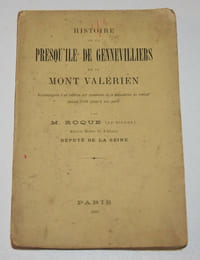 Histoire de la presqu'île de Gennevilliers et du Mont Valérien. Accompagné d'un tableau par commune de la population du canton depuis 1709 jusqu'à nos jours