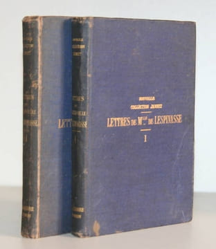 Lettres de mademoiselle de Lespinasse. Nouvelle édition augmentée de dix lettres inédites. Accompagnée d'une notice sur la vie de Mlle de Lespinasse ...