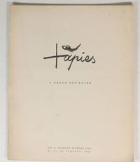 Tapies. 4 obras recientes