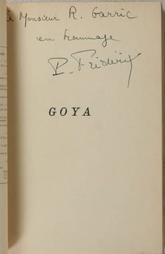 Goya. FREDERIX (Pierre)
