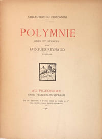 Polymnie. Odes et stances. Images de Adrien Mitton