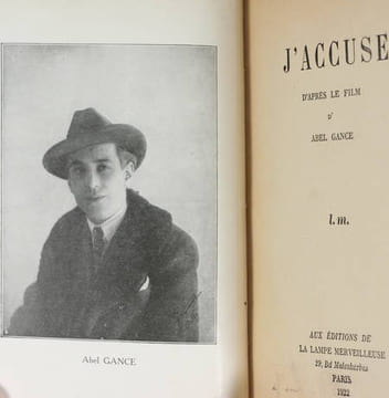 J'accuse, d'après le film d'Abel Gance. GANCE (Abel)