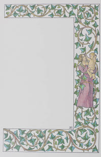 Encadrements XVe siècle extraits du Livret de l'enfant. Collection du Dr Fumouze-Albespeyres