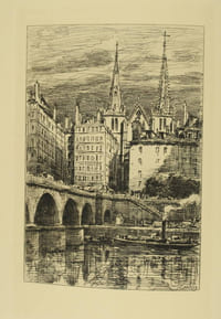 Les eaux-fortes et lithographies de Joannès Drevet